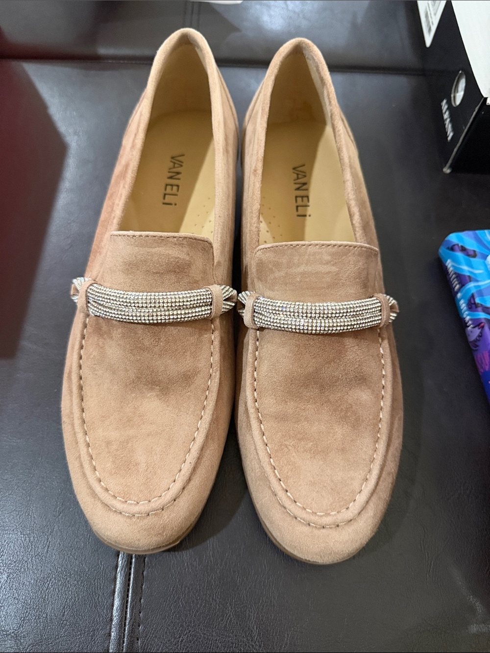 Vaneli Karina Suede Loafers